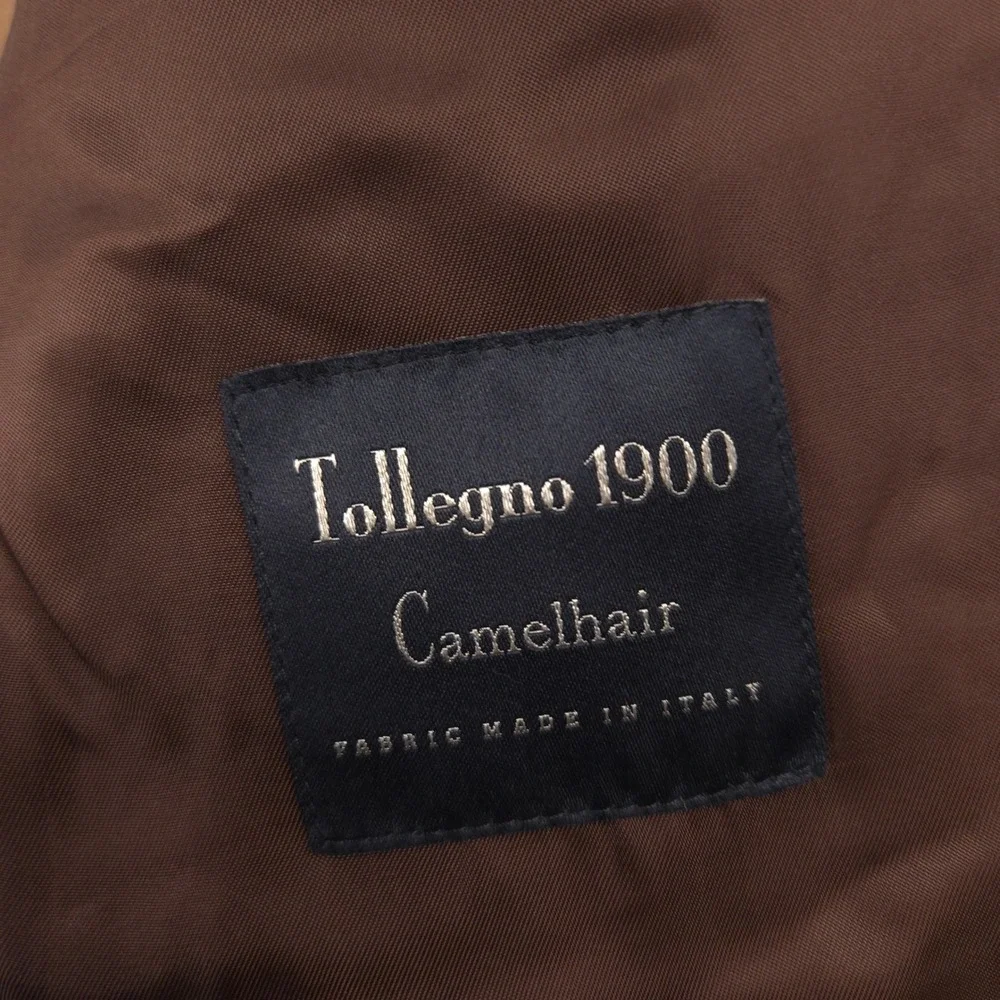 J Crew Kenmare Blazer Mens 42R Tollegno 1900 Italian Camel Hair Relaxed Fit